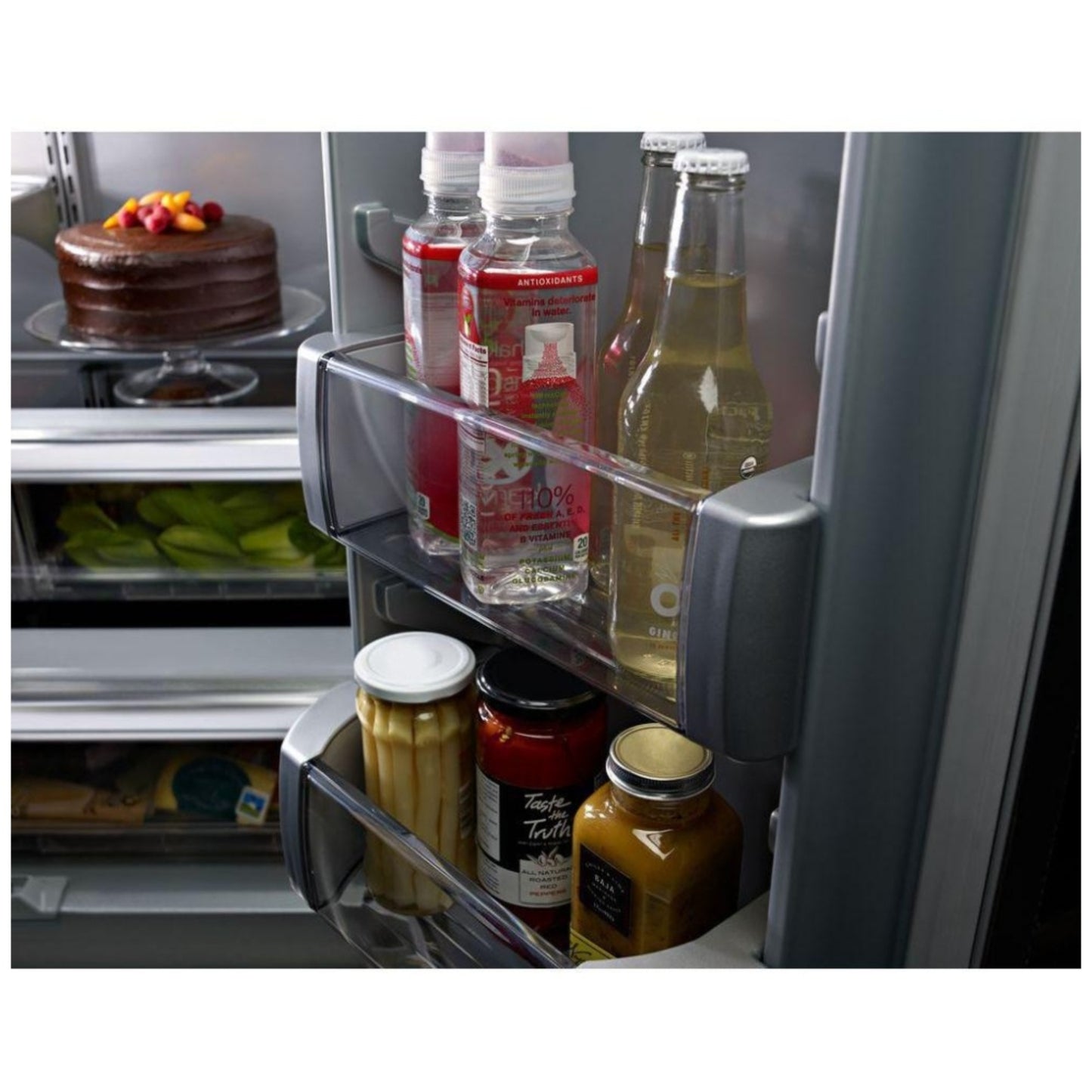 KitchenAid KBFN506ESS 36" Built-In French Door Refrigerator