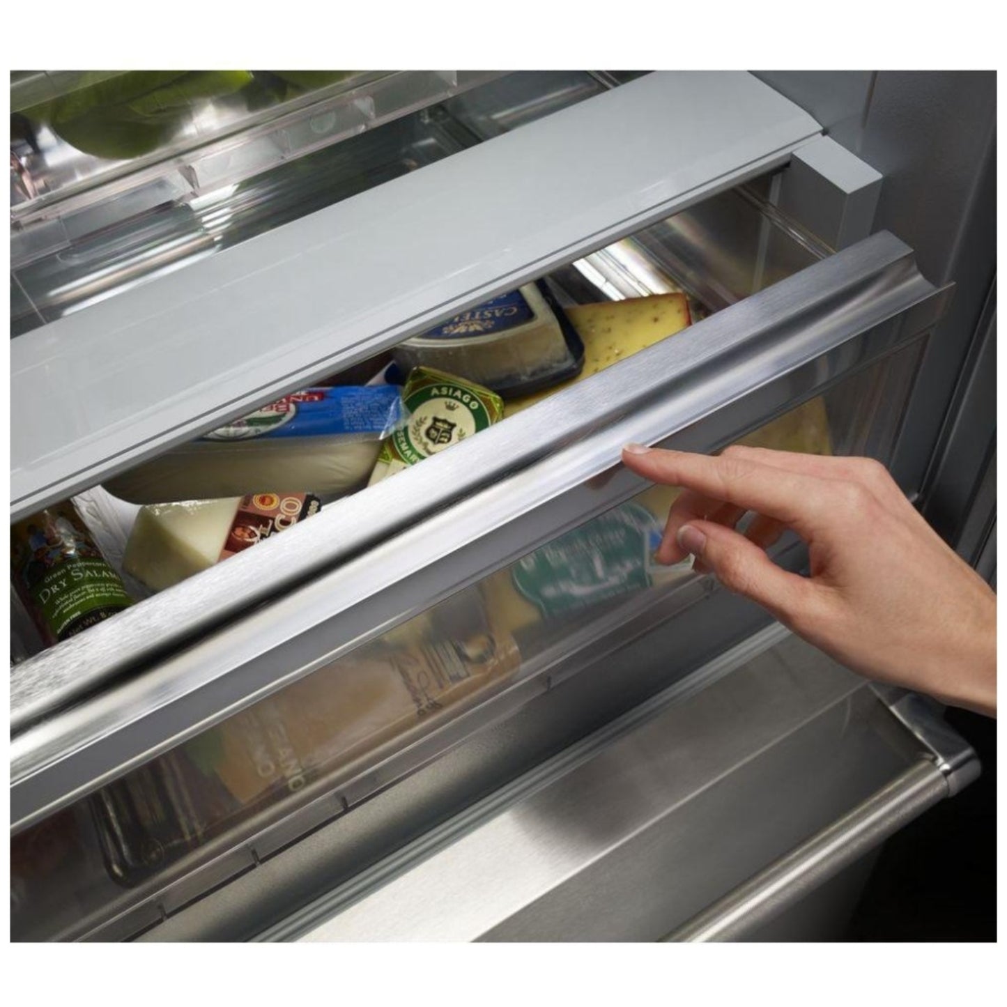 KitchenAid KBFN506ESS 36" Built-In French Door Refrigerator