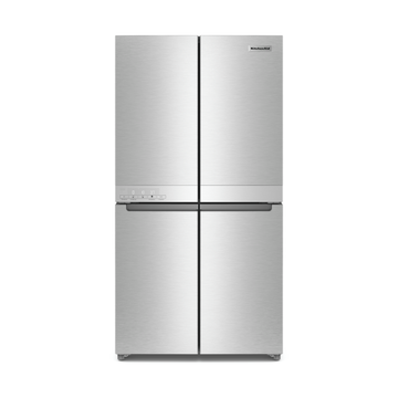 Kitchenaid KRQC506MPS -  36-inch wide Counter-Depth 4-Door Refrigerator