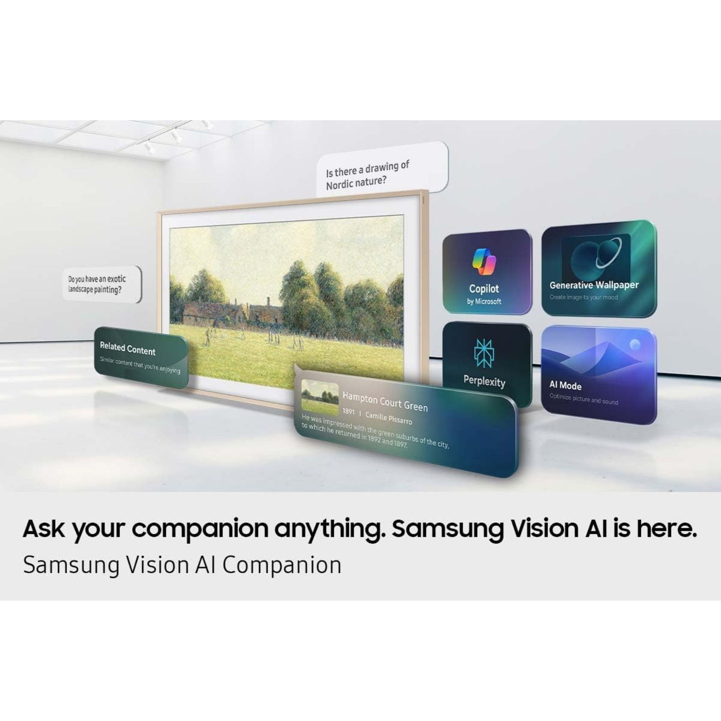 Samsung LS03HEFXZC  The Frame 4K QLED Vision AI Smart TV