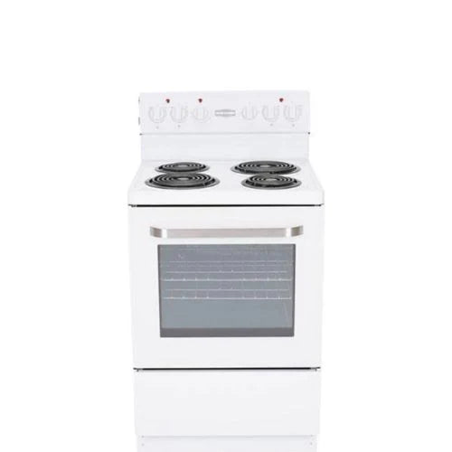 Marathon MER240W-2 24-in 4-Element Coil Top Electric Range in White