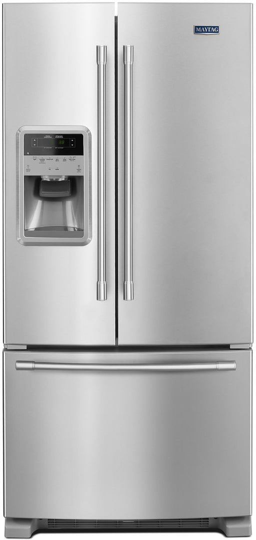Maytag 33" wide French Door Refrigerator with Beverage Chiller - MFI2269FRZ