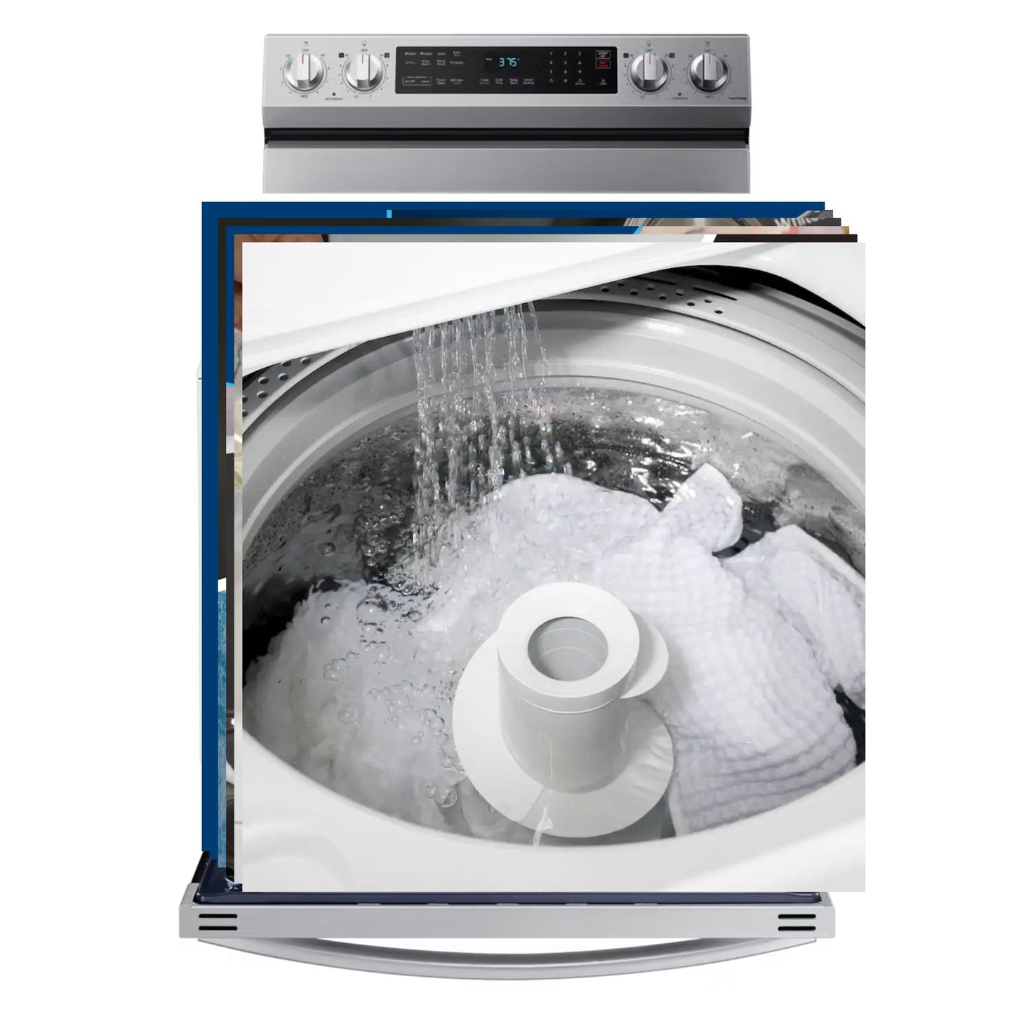 Samsung & GE 4 Piece Major Appliances Package