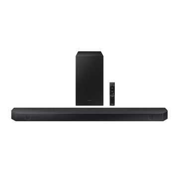 SAMSUNG HW-Q600C/ZC 3.1.2ch Soundbar w/Dolby Audio, Subwoofer, Q-Symphony, Adaptive Sound, HDMI eARC, Game Mode Pro, Bluetooth, Acoustic Beam, Tap Sound, Alexa Built-in - [Canada Version] (2023)