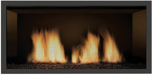 Sierra Flame Newcomb 36" Standard Gas Burning Direct Vent Linear Fireplace - NEWCOMB-36-NG