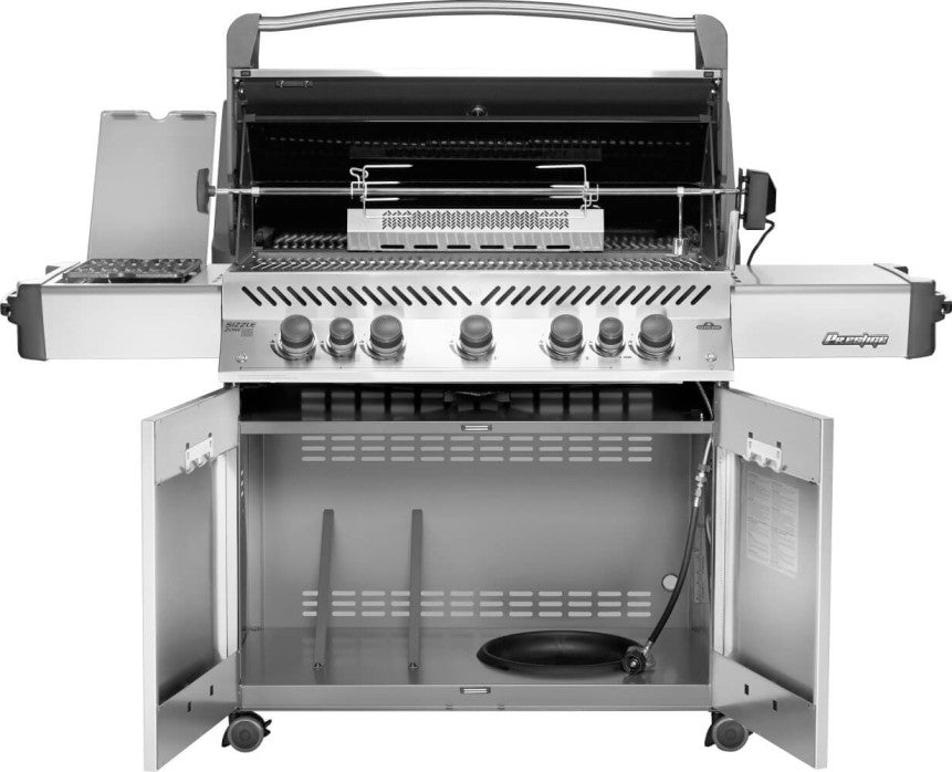 Napoleon P665RSIBNSS PRESTIGE® 665 RSIB with Infrared Side and Rear Burners In Stainless Steel