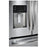 GE Profile PFE24HYRKFS 23.6 Cu. Ft. Refrigerator Energy Star Refrigerator Fingerprint Resistant Stainless Steel