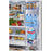 GE Profile PFE24HYRKFS 23.6 Cu. Ft. Refrigerator Energy Star Refrigerator Fingerprint Resistant Stainless Steel