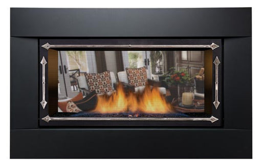Sierra Flame Palisade 36" See-Through Linear Direct Vent Gas Fireplace - PALISADE-36-NG