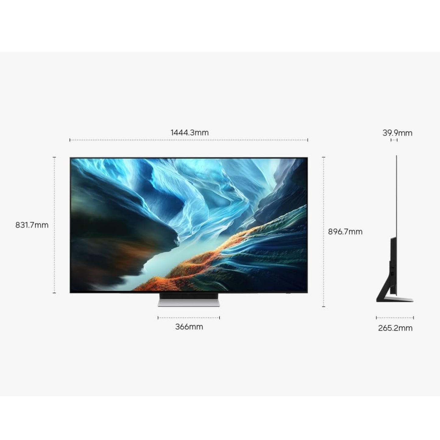 Samsung QN65S90HAEXZC 65" OLED 4K Glare-Free Samsung Vision AI Smart TV