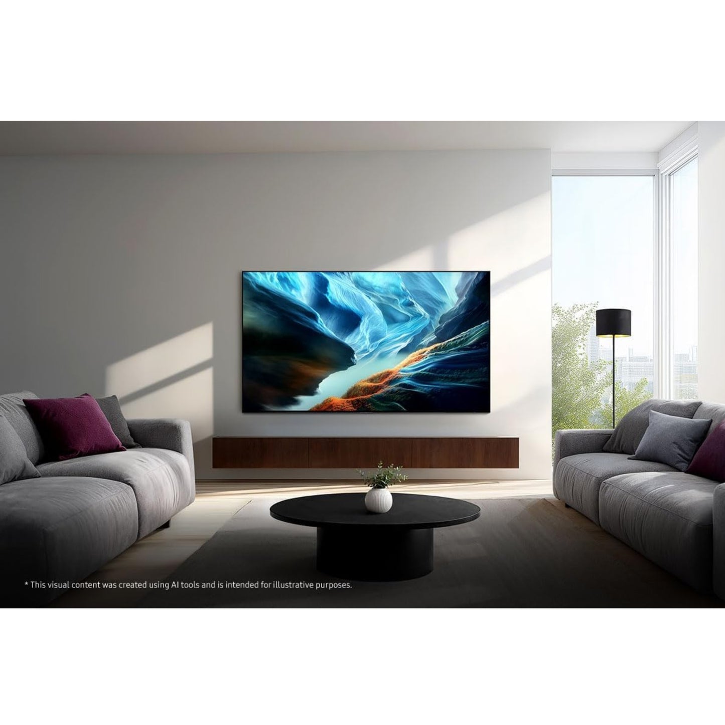 Samsung QN65S90HAEXZC 65" OLED 4K Glare-Free Samsung Vision AI Smart TV