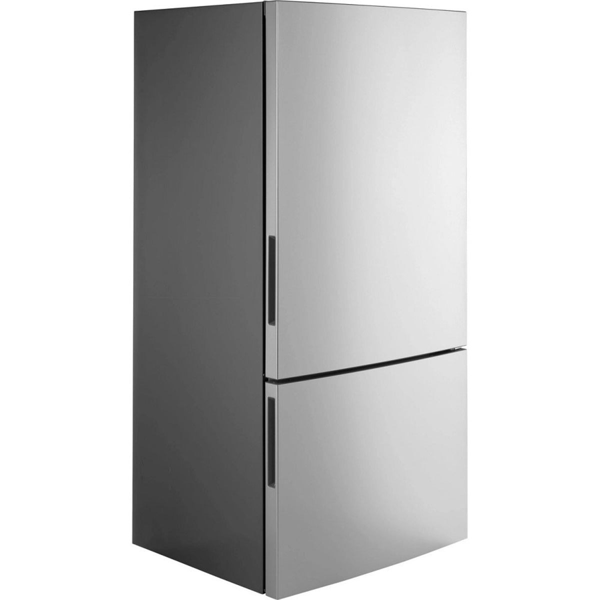 GE & Frigidaire Stainless 3-Piece Kitchen Package — 30" Gas Range, 31" Bottom-Freezer Fridge & 24" Dishwasher