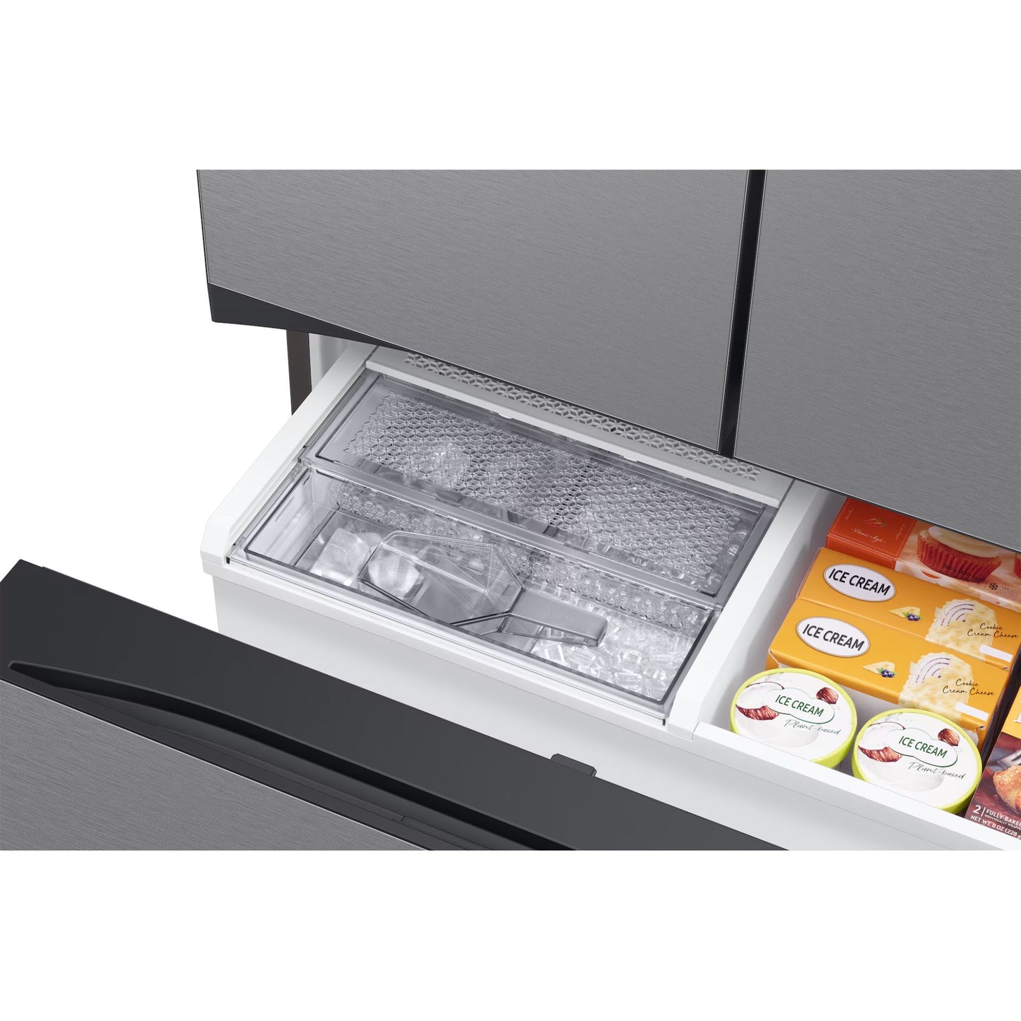 OpenBox - Samsung 36" 24 Cu. Ft. Bespoke Counter-Depth Refrigerator RF24BB6200QLAA