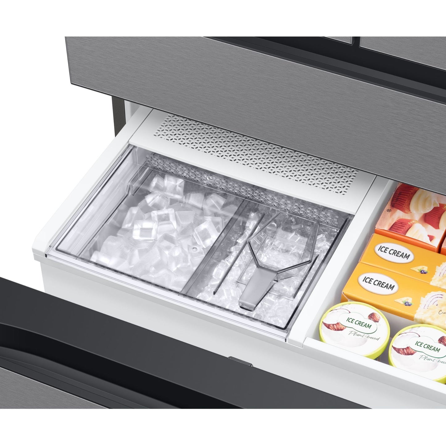 Samsung 36" 29 cu.ft. Bespoke 4 Door French Door Refrigerator RF29BB8600QLAA