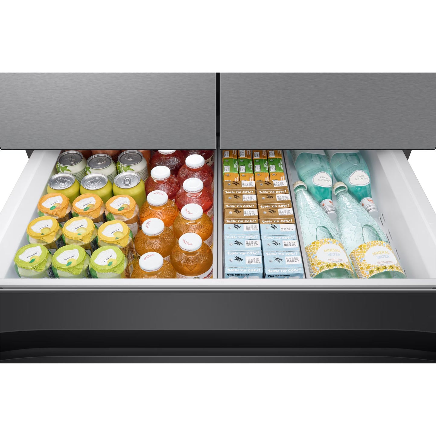 Samsung 36" 29 cu.ft. Bespoke 4 Door French Door Refrigerator RF29BB8600QLAA