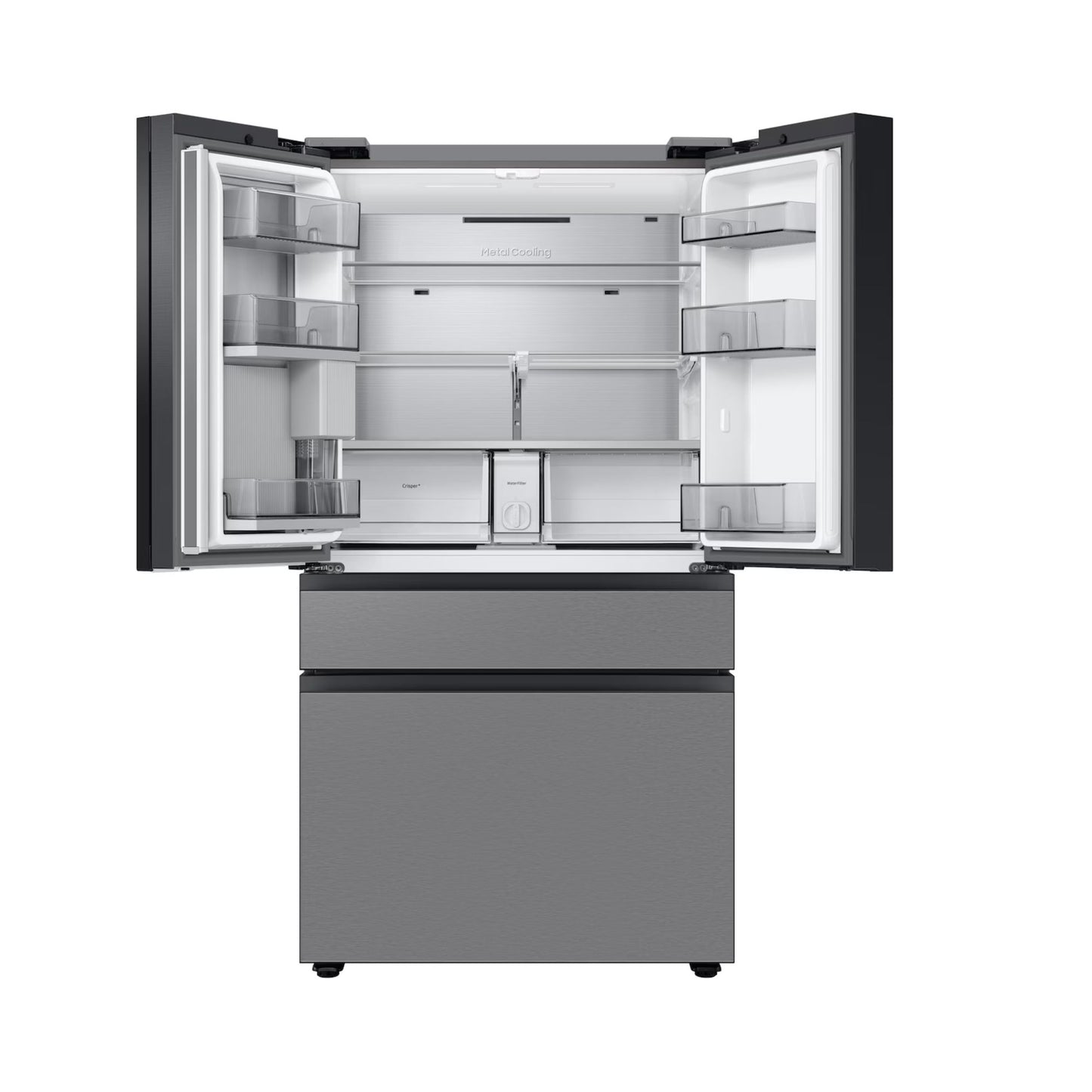 Samsung 36" 29 cu.ft. Bespoke 4 Door French Door Refrigerator RF29BB8600QLAA