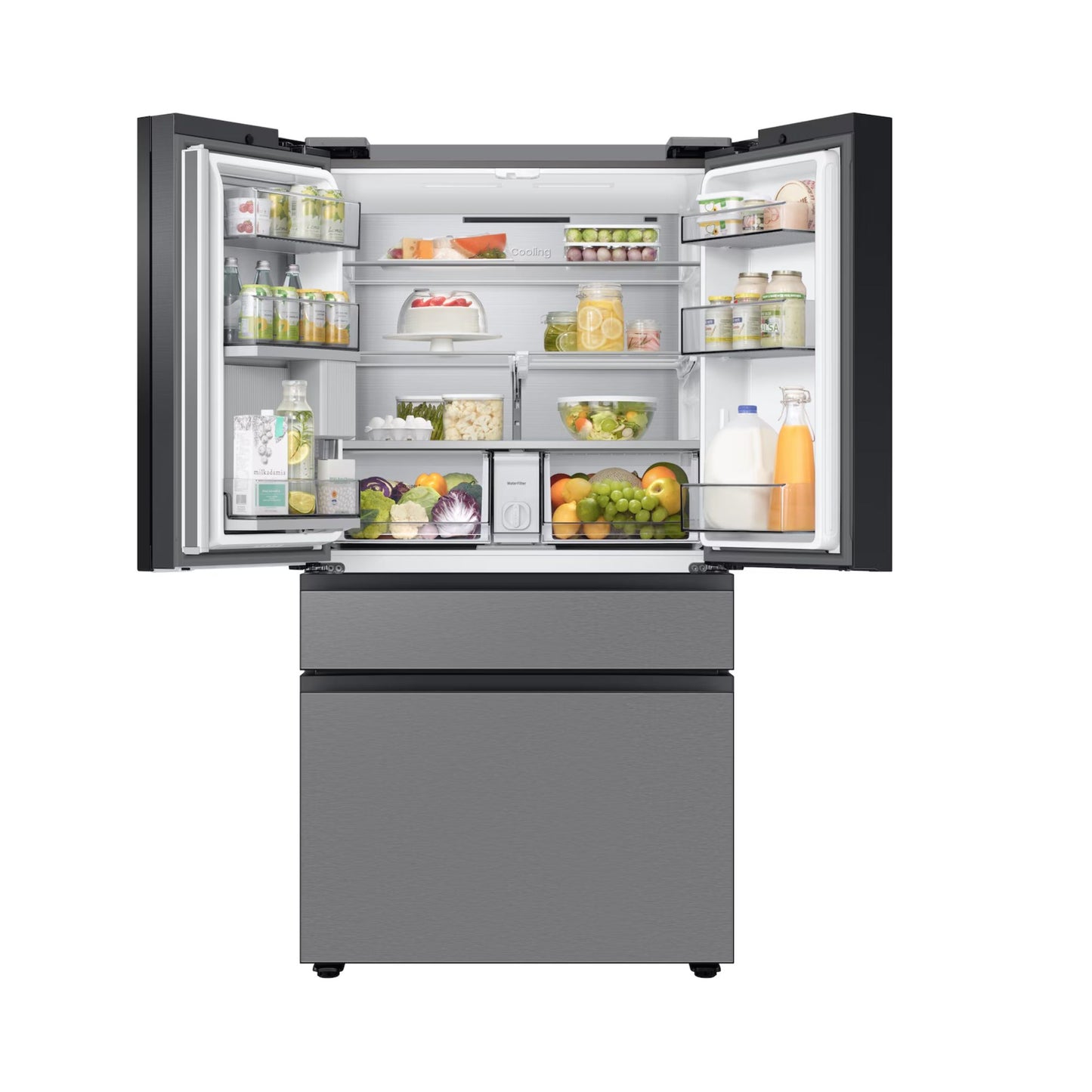 Samsung 36" 29 cu.ft. Bespoke 4 Door French Door Refrigerator RF29BB8600QLAA