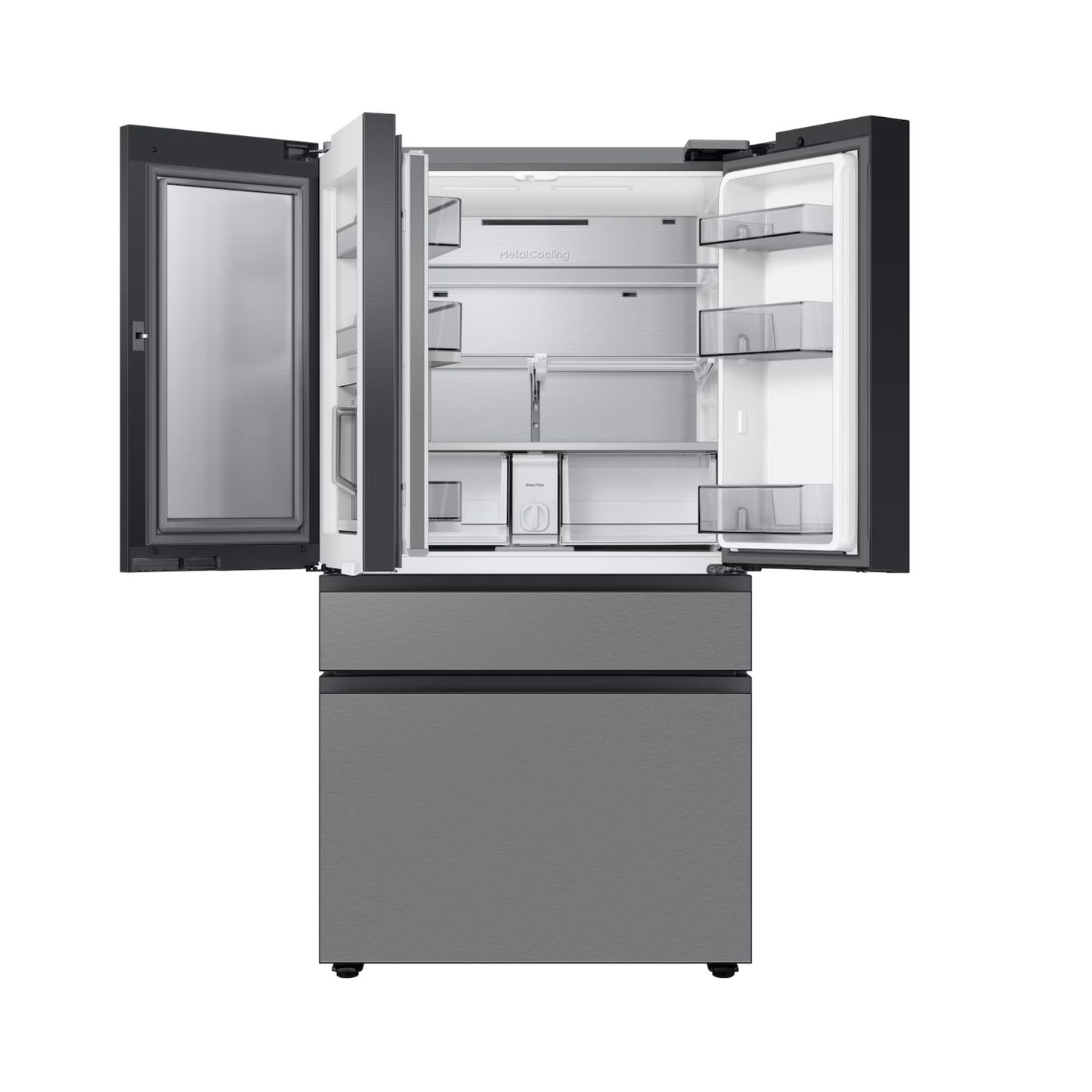 Samsung 36" 29 cu.ft. Bespoke 4 Door French Door Refrigerator RF29BB8600QLAA