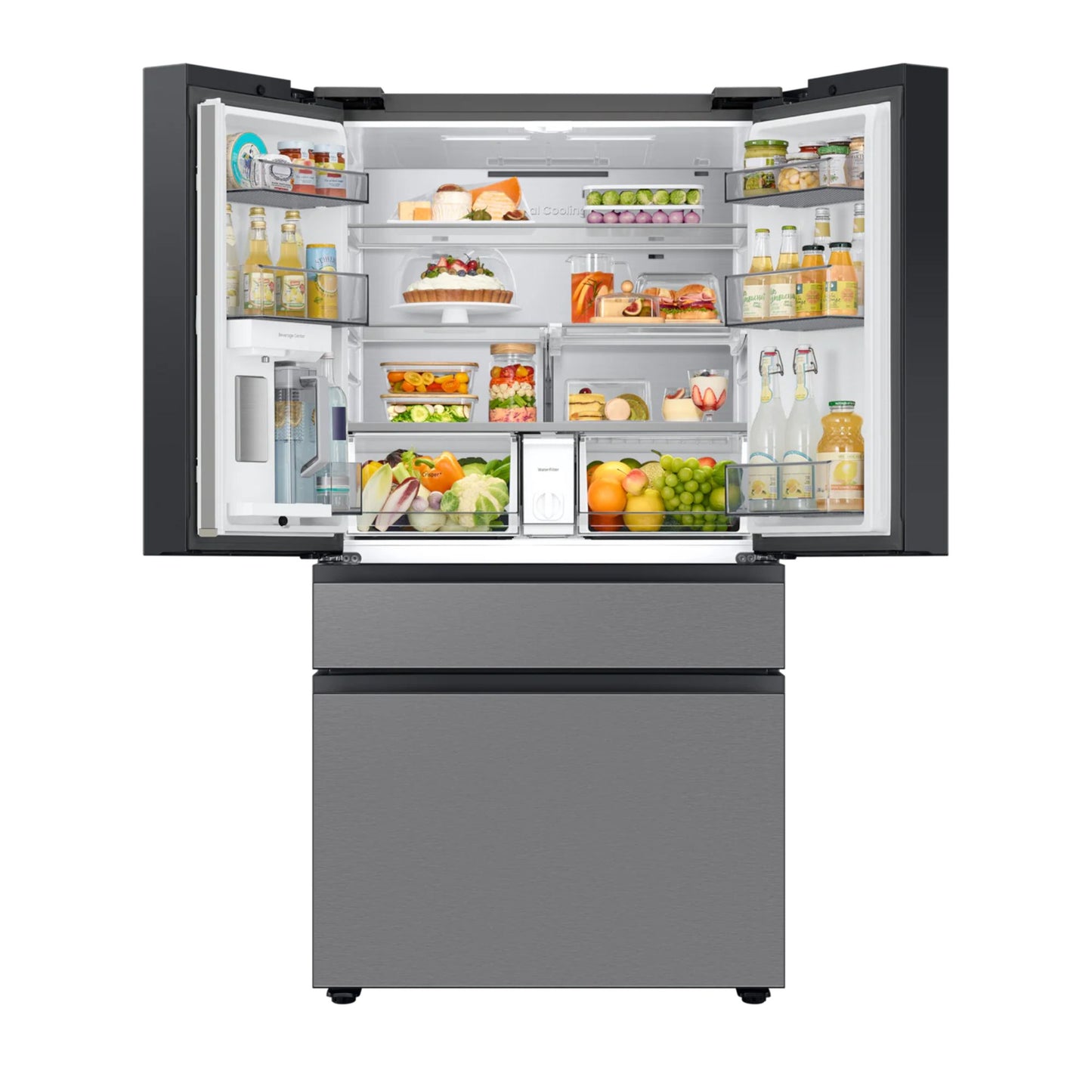 Samsung RF70F29DERAA — Bespoke 29 cu. ft. 4-Door French Door Refrigerator (Floor Model)