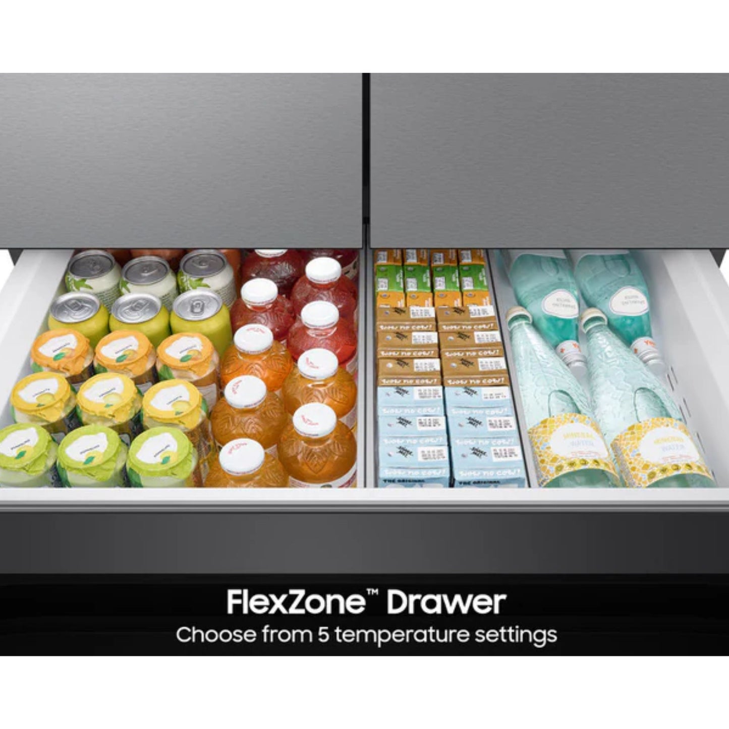 Samsung RF70F29DERAA — Bespoke 29 cu. ft. 4-Door French Door Refrigerator (Floor Model)