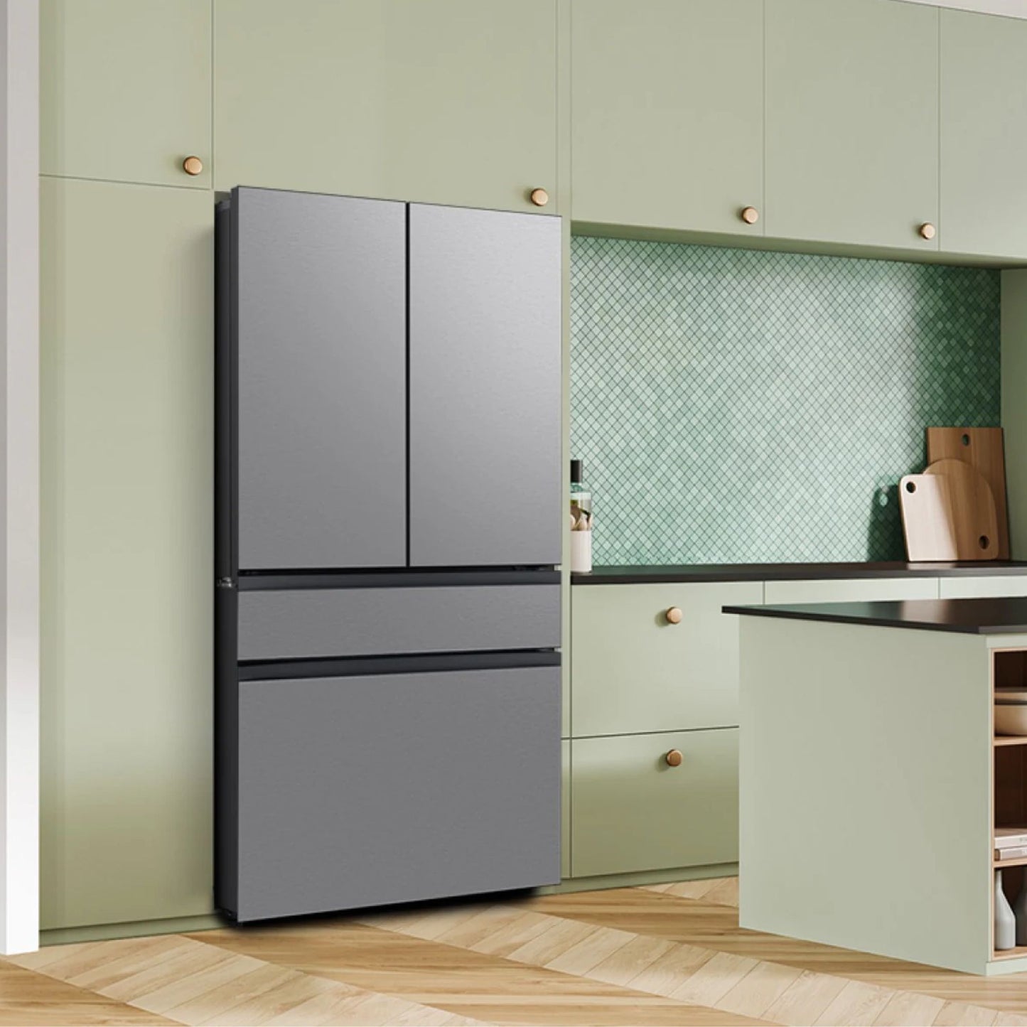 Samsung RF70F29DERAA — Bespoke 29 cu. ft. 4-Door French Door Refrigerator (Floor Model)