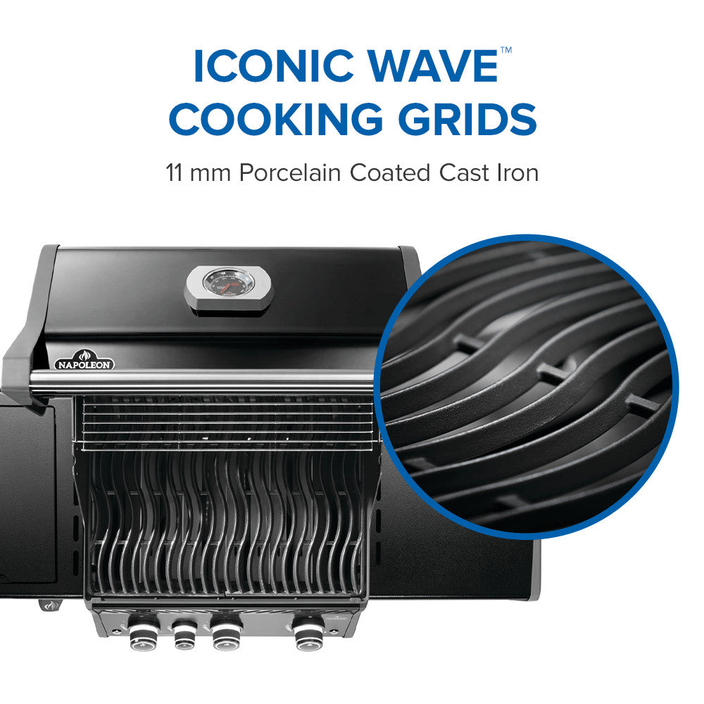Napoleon Rogue® PRO 425 SIB with Infrared Side Burner - Natural Gas
