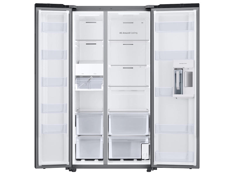 Samsung RS23CB760012AA - 35.8" 22.6 Cu. Ft. Side-By-Side Refrigerator - White