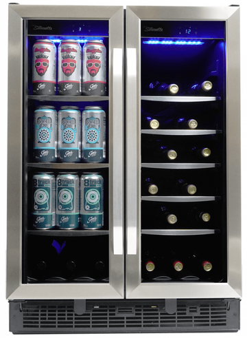 Silhouette SBC051D1BSS 5.1 cu. Ft. Built-in Beverage Center in Stainless Steel