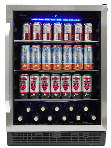 Silhouette SBC057D1BSS Riccotta – 24″ Single Zone Beverage Center
