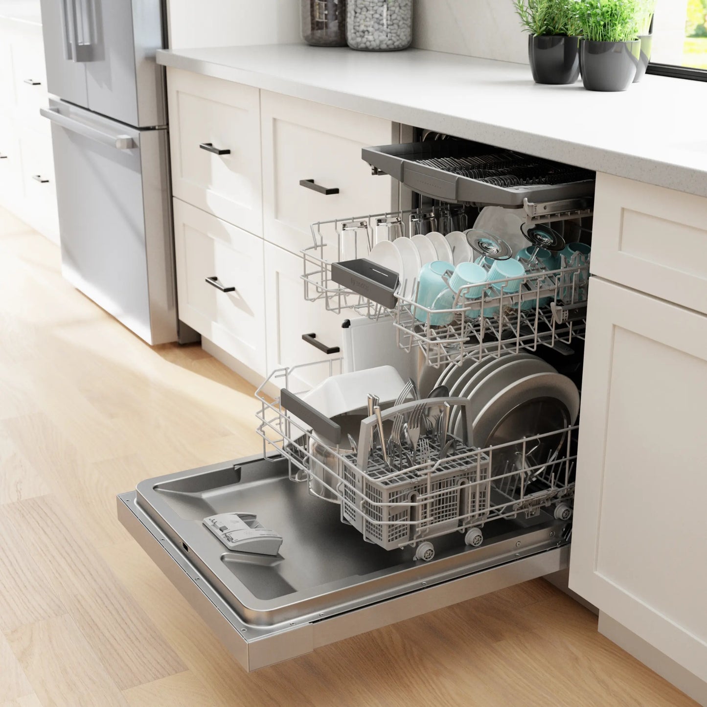 Bosch SHE53B75UC 300 Series 24" Built-In Dishwasher – Stainless Steel