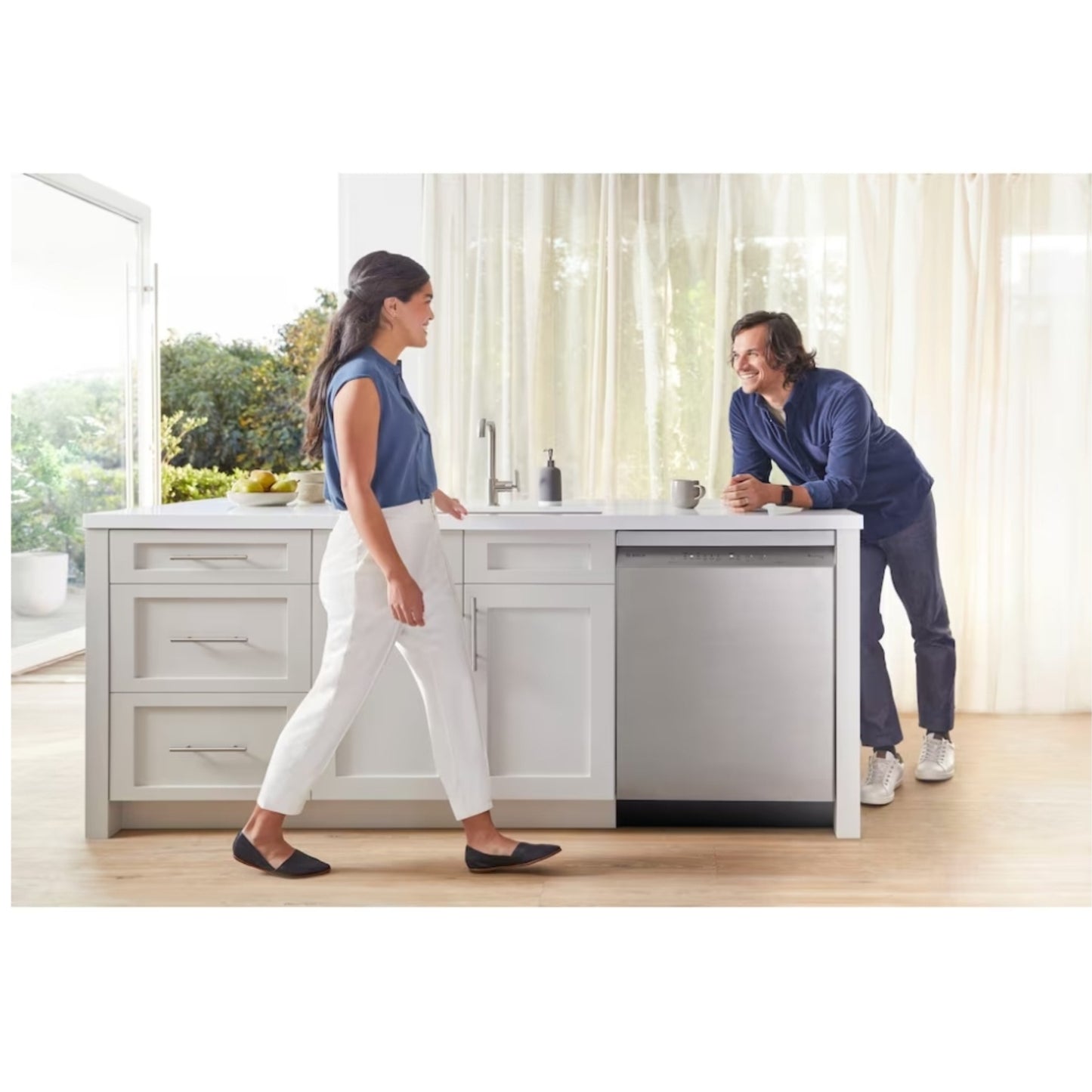 Bosch SHE5AE75N 100 Series Premium Dishwasher Stainless Steel