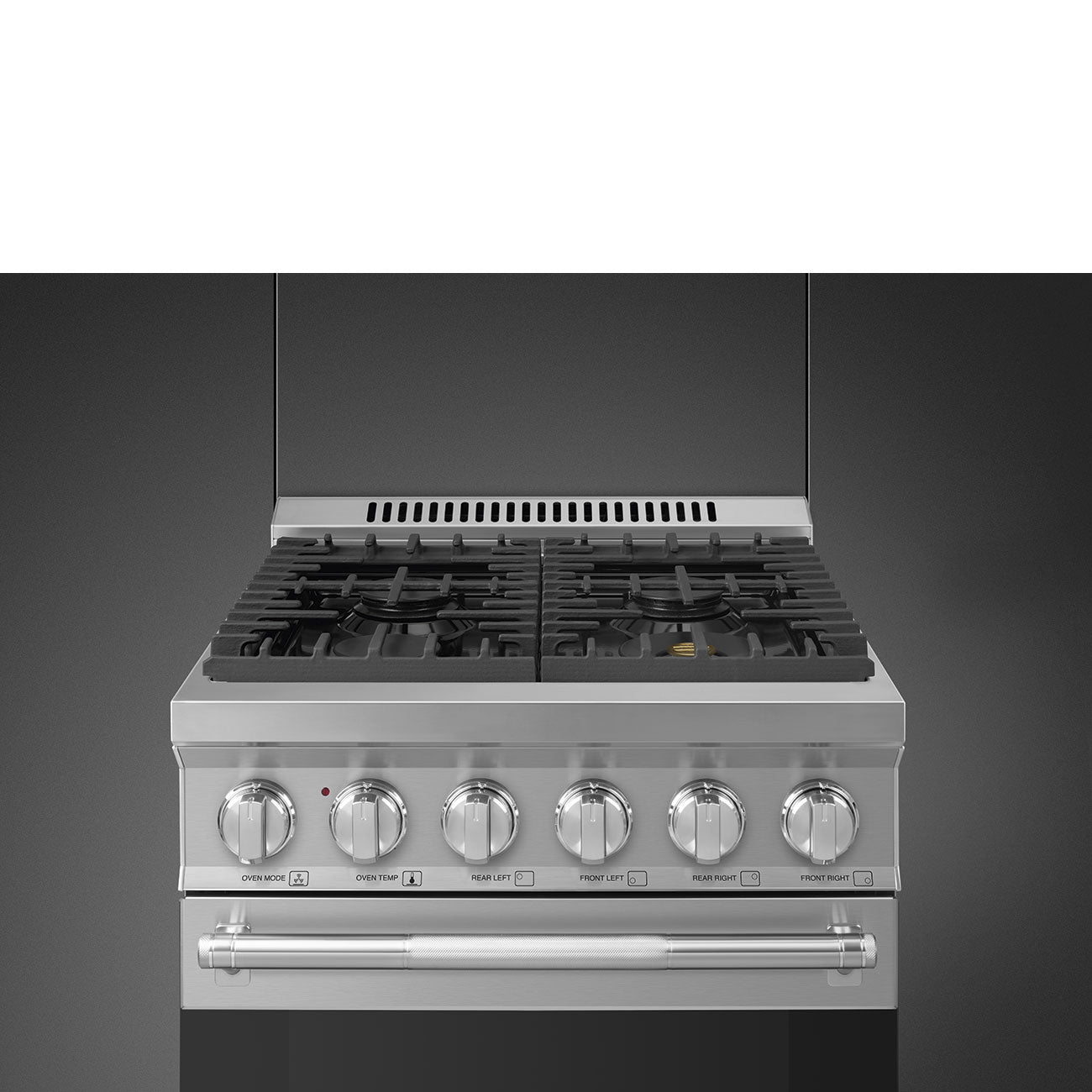 Smeg SPR24UGGX 24 In. Stainless Steel Gas Range