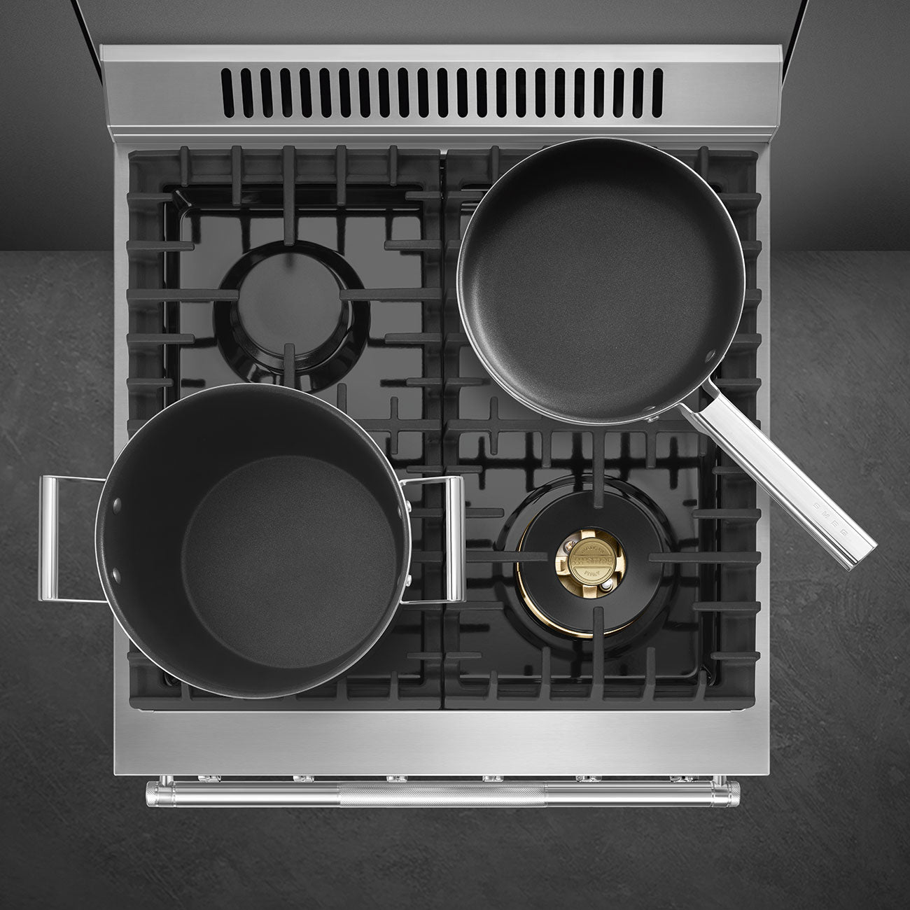 Smeg SPR24UGGX 24 In. Stainless Steel Gas Range