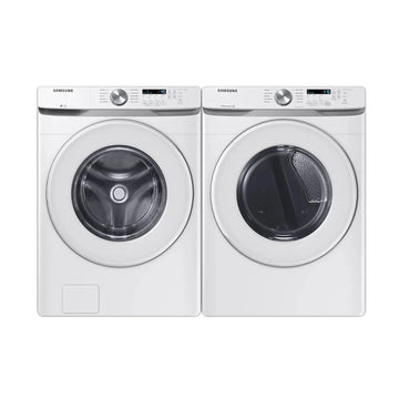 Samsung WF45T6000AW & DVE45T6005W Laundry Pair
