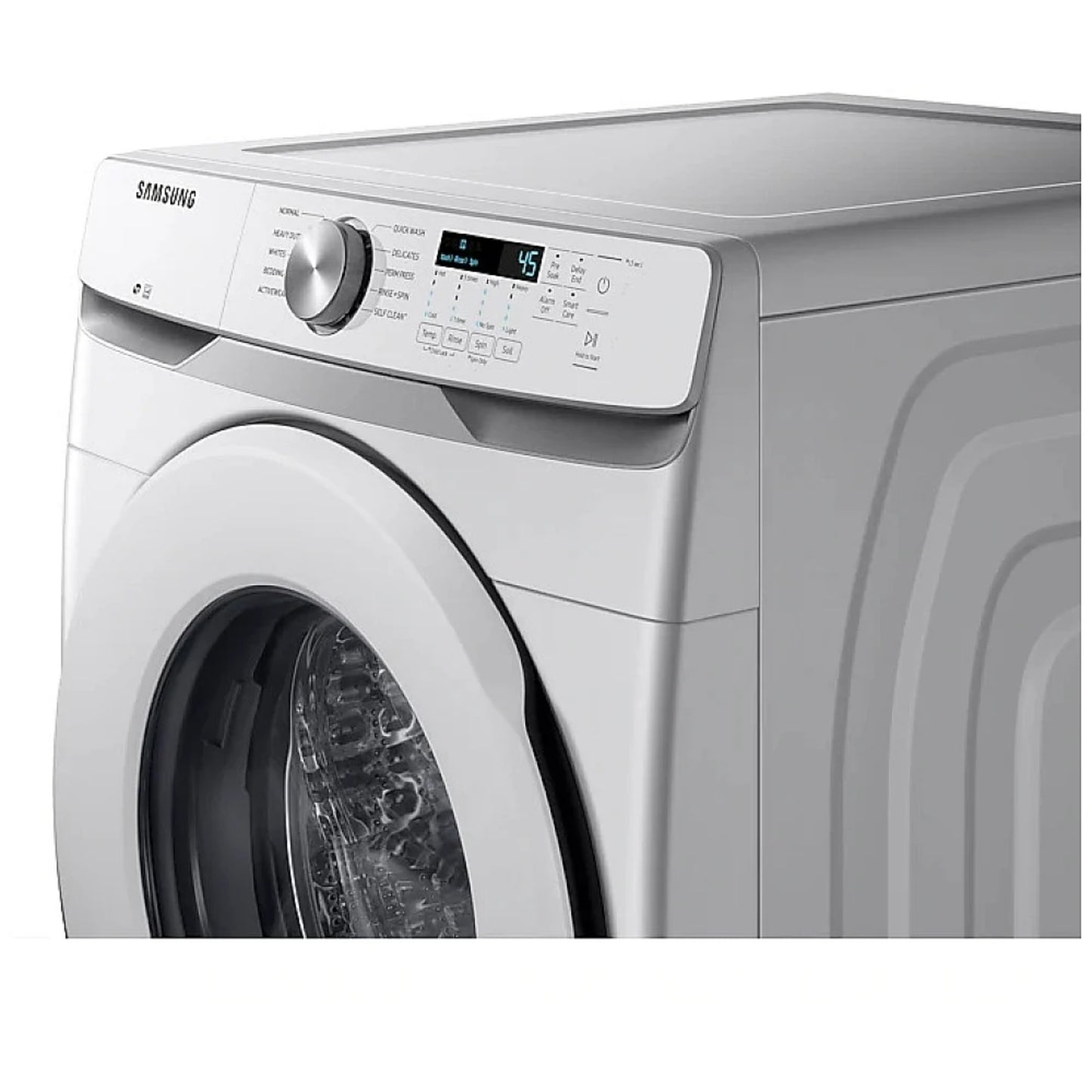 Samsung WF45T6000AW & DVE45T6005W Laundry Pair