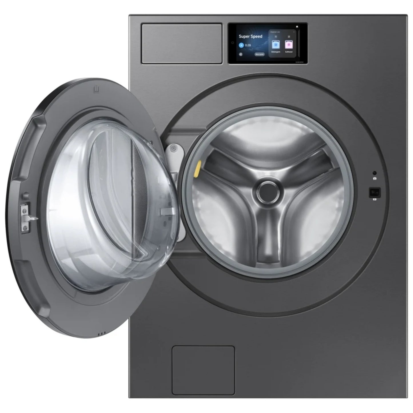 Samsung WF90F53ADSA5 Front Load Washer & DV90F53AESAC Electric Dryer Combo