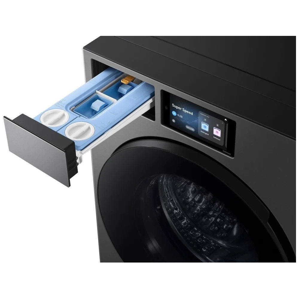 Samsung WF90F53ADSA5 Front Load Washer & DV90F53AESAC Electric Dryer Combo
