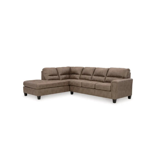 Ashley Navi 2Pc Sectional with Chaise Signature Design by Ashley