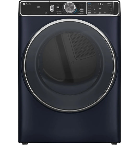 GE Profile PFD87ESMVRS 7.8 Cu. Ft. Electric Steam Dryer Sapphire Blue