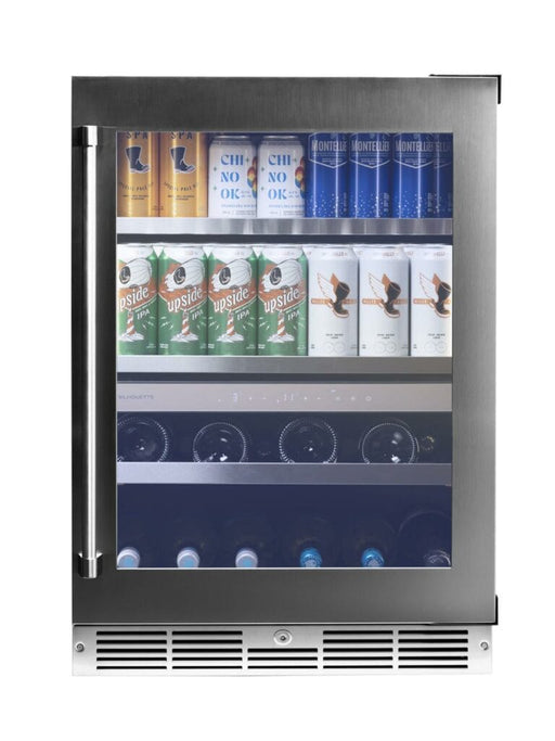 Silhouette SPRWBC052D3SS Pro Gen 3 – 24″ Built-in Wine and Beverage Center in Stainless Steel