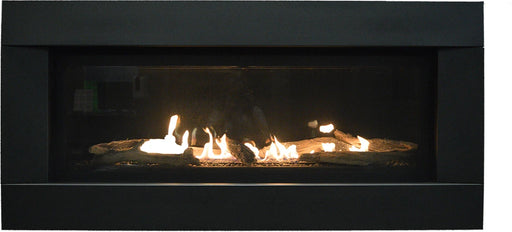 Sierra Flame Stanford 55" Linear Direct Vent Gas Fireplace - STANFORD-55G-LP-DELUXE