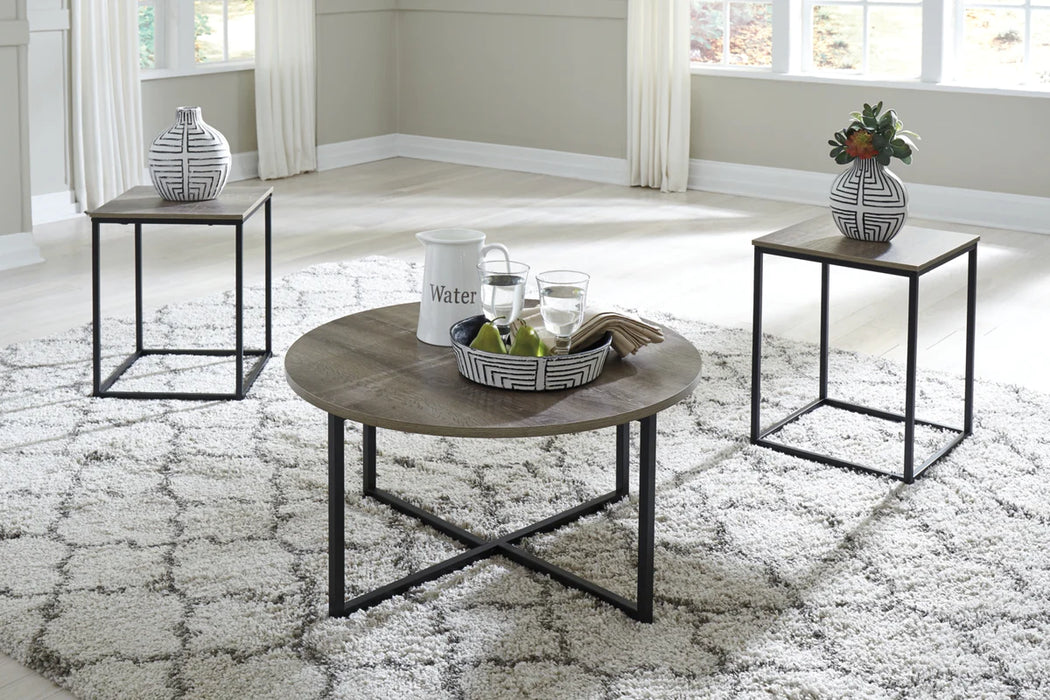 Wadeworth Table Collection - Cocktail table & 2 End table