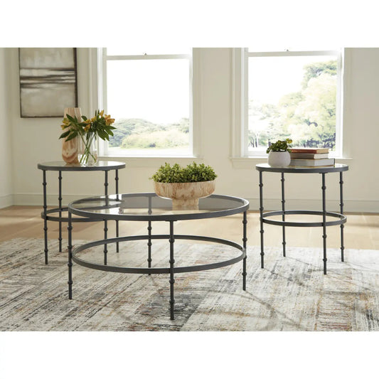 Ashley Kellyco Occasional Table Set Signature Design by Ashley