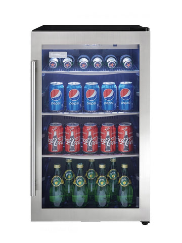 Danby DBC434A1BSSDD 4.3 cu. ft. Free-Standing Beverage Center in Stainless Steel