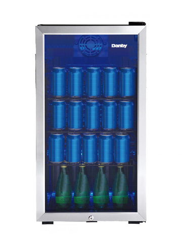 Danby DBC117A1BSSDB-6 3.1 cu. ft. Free-Standing Beverage Center in Stainless Steel