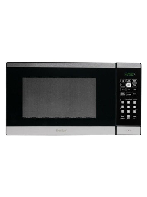 Danby DBMW1126BBS 1.1 cu. ft. Countertop Microwave in Black and Stainless Steel