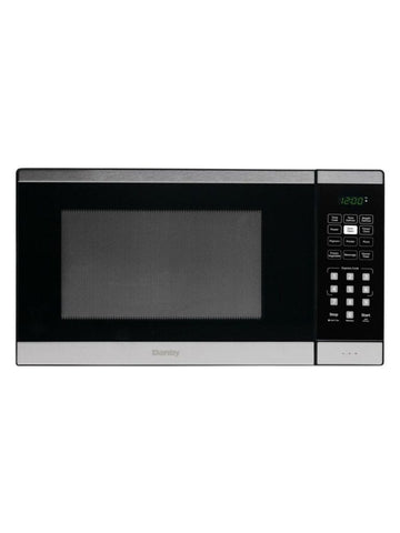 Danby DBMW0925BBS 0.9 cu. ft. Countertop Microwave in Black and Stainless Steel