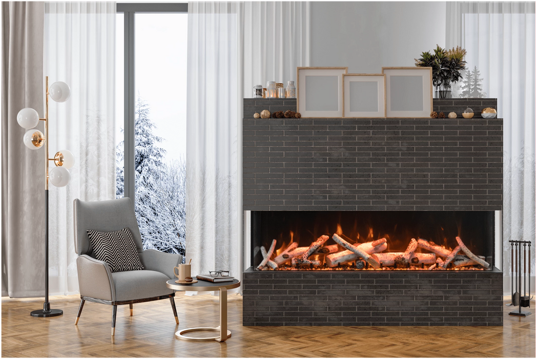 Amantii 40-TRU-VIEW-XL-DEEP Tru View XL Deep Smart Electric Fireplace
