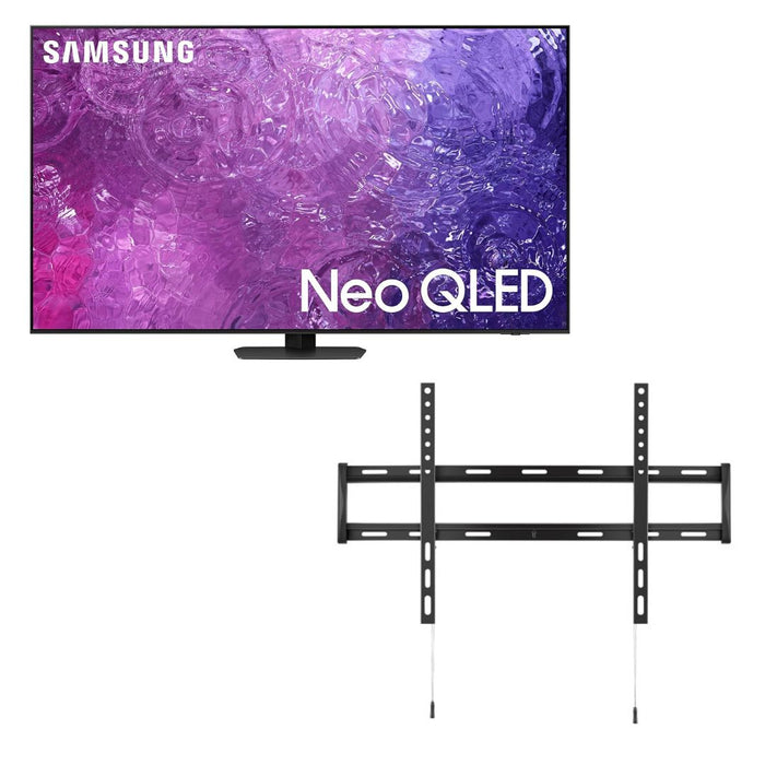 SAMSUNG 85-Inch Class Neo QLED 4K QN90C Series Neo Quantum HDR+, Dolby Atmos, Object Tracking Sound+, Gaming Hub, Q-Symphony, Smart TV with Alexa Built-in - [QN85QN90CAFXZC]  With wall Mount