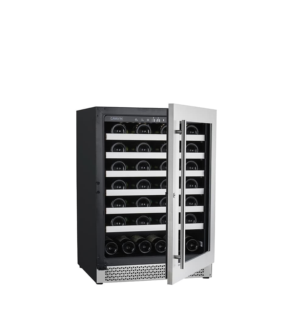 Cavavin V-048WSZ Vinoa Collection 24" Stainless Steel Wine Cooler